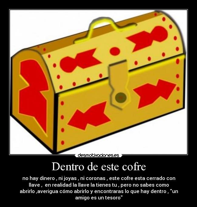 Dentro de este cofre - 
