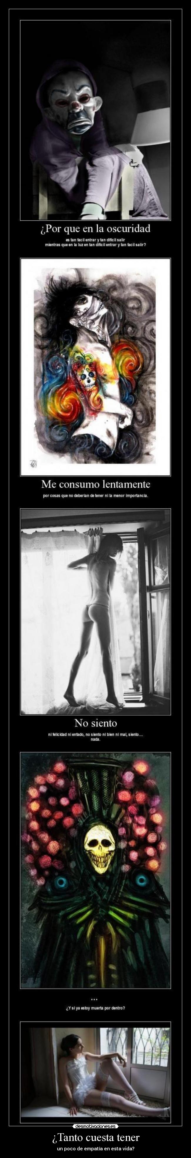 ¿Tanto cuesta tener - un poco de empatía en esta vida?