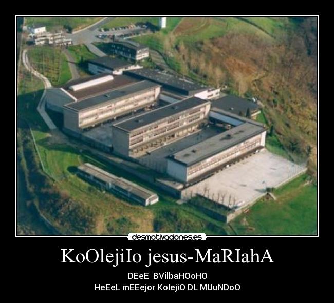 KoOlejiIo jesus-MaRIahA -