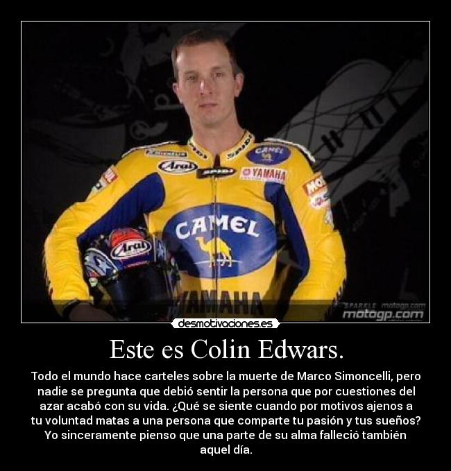 Este es Colin Edwars. - 