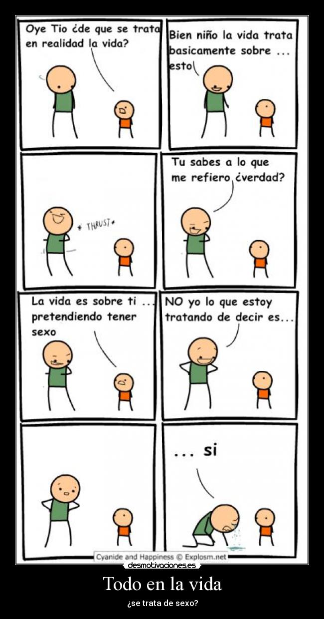 Todo en la vida - ¿se trata de sexo?