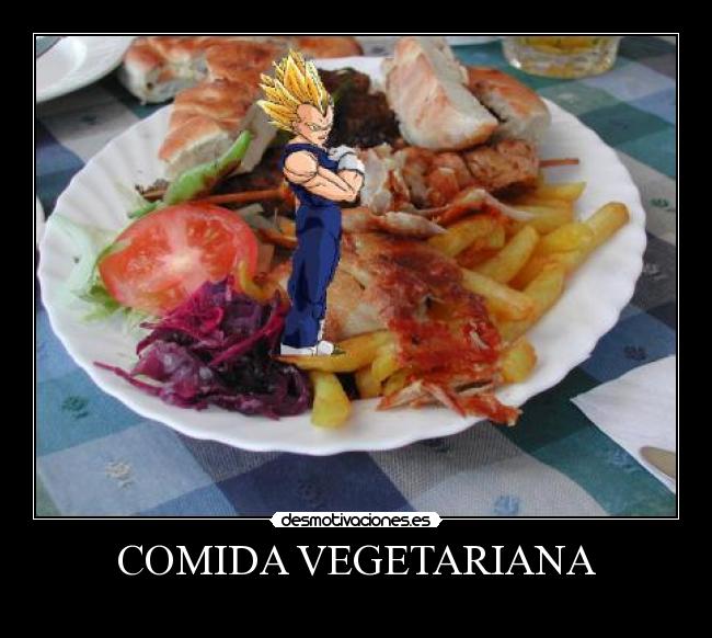 COMIDA VEGETARIANA -