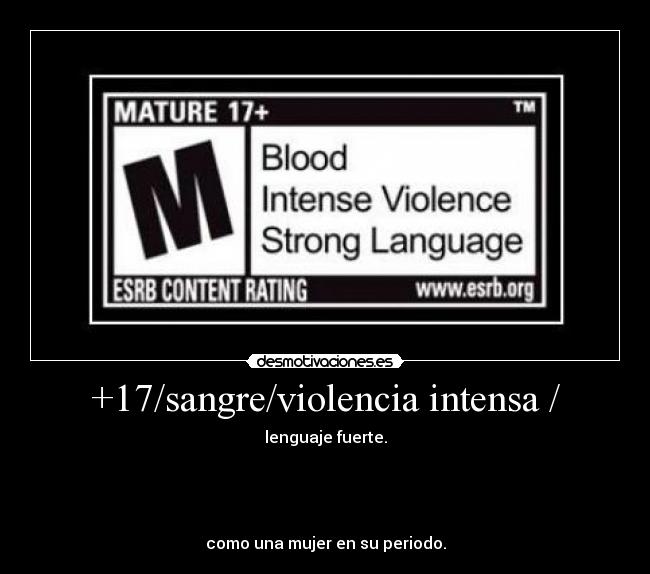 +17/sangre/violencia intensa / - 