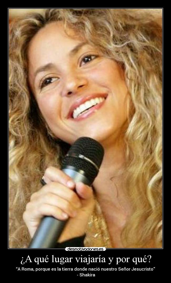 ¿A qué lugar viajaría y por qué? -