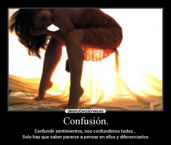 carteles confusion desmotivaciones