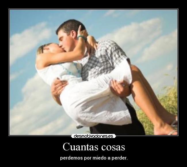 Cuantas cosas -