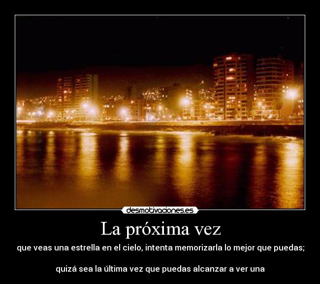 La próxima vez - 
