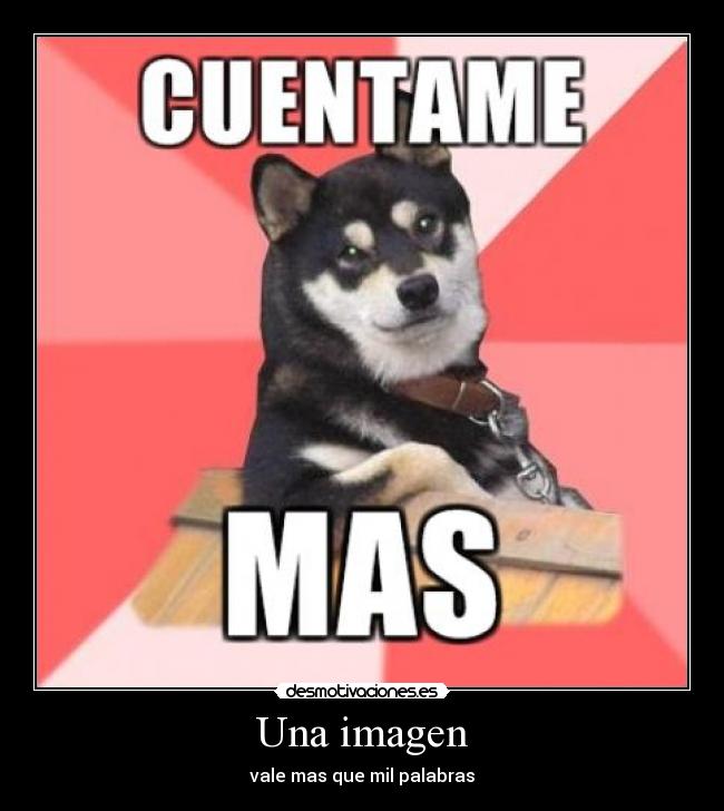 carteles perro guay cuentame mas desmotivaciones