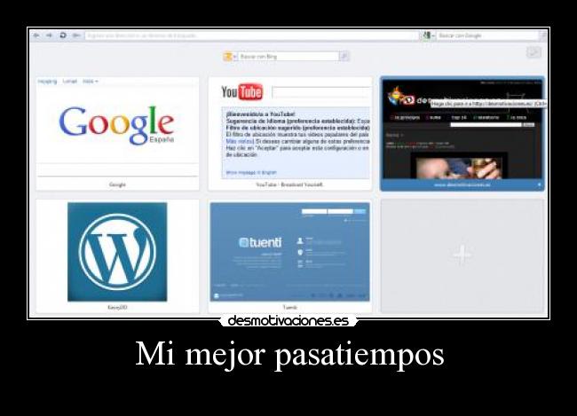 Mi mejor pasatiempos -