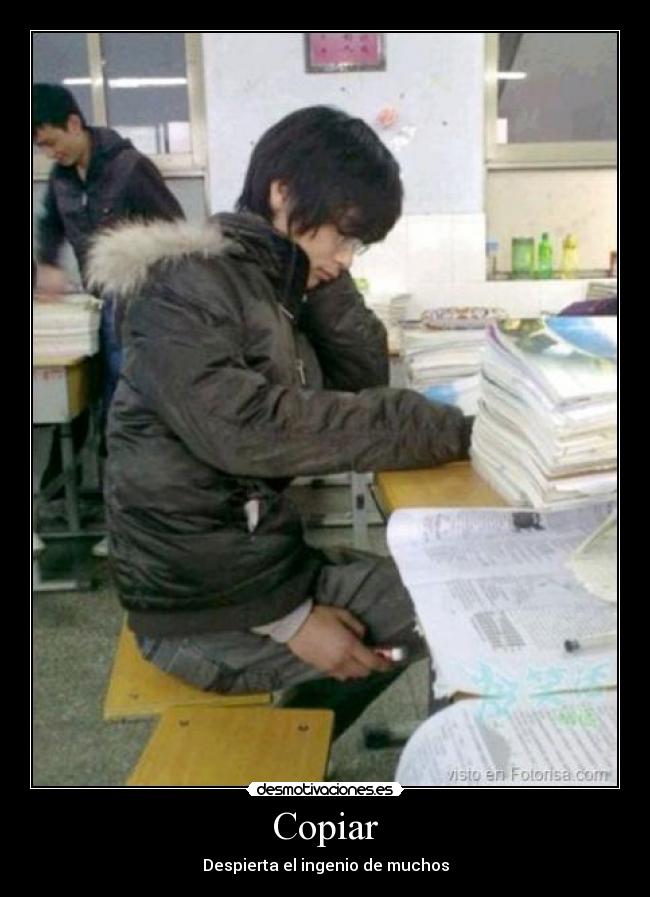 carteles copiar desmotivaciones