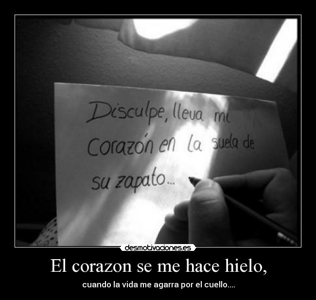 carteles corazon desmotivaciones