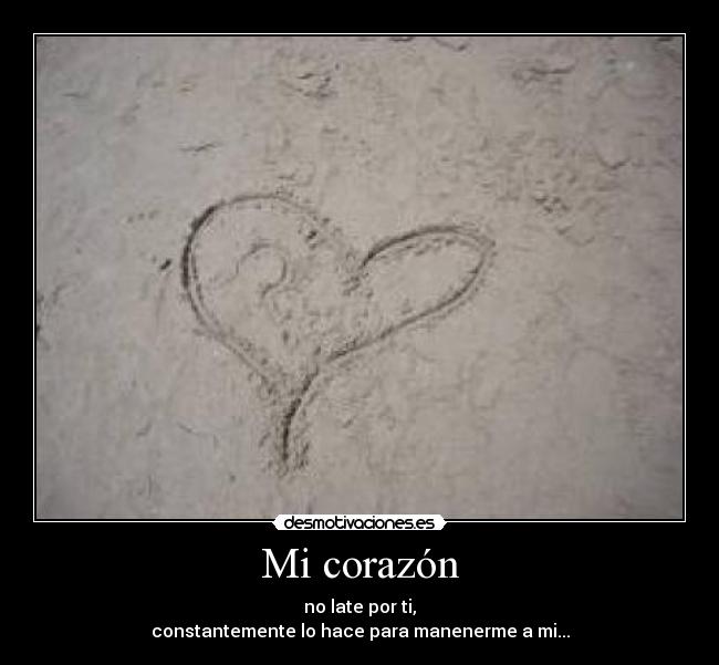Mi corazón -