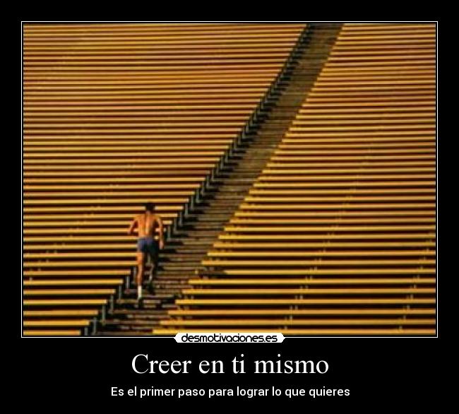 Creer en ti mismo - 