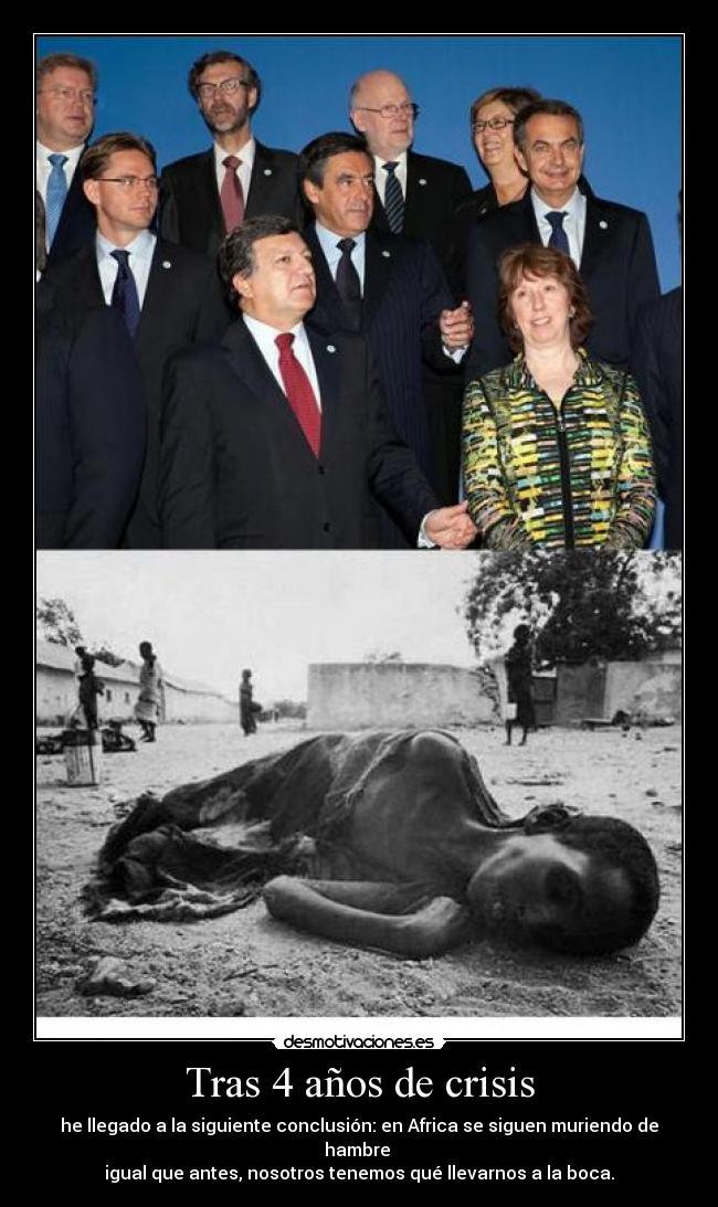 Tras 4 años de crisis -