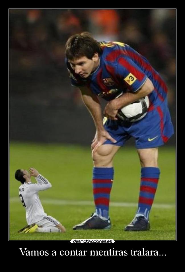 Vamos a contar mentiras tralara... -