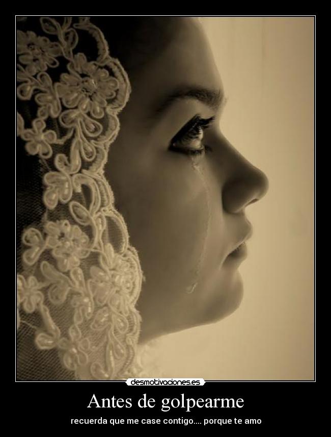 Antes de golpearme - 