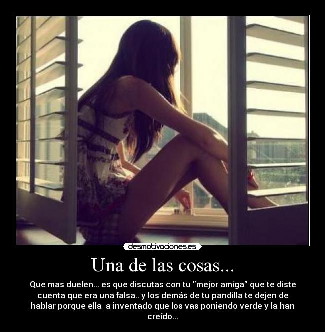 Una de las cosas... - 