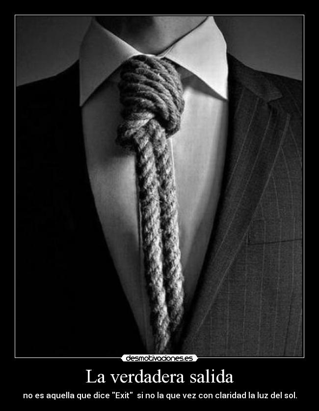 La verdadera salida - 