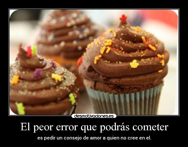 El peor error que podrás cometer - 