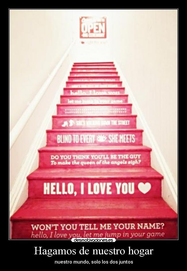 Hagamos de nuestro hogar - 