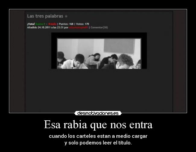 carteles carteles cargar desmotivaciones