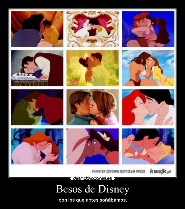 Besos de Disney -
