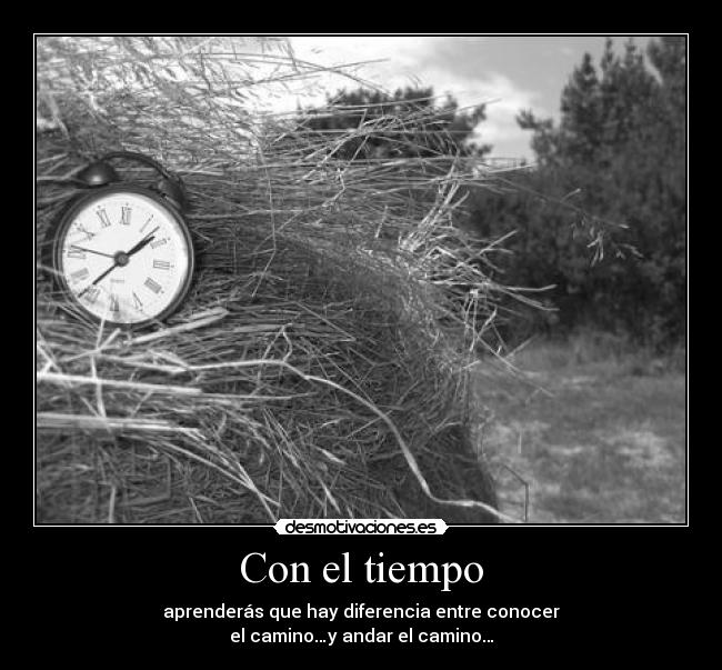 Con el tiempo -