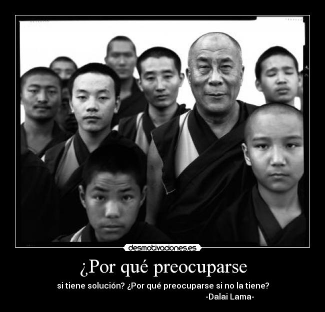 ¿Por qué preocuparse -