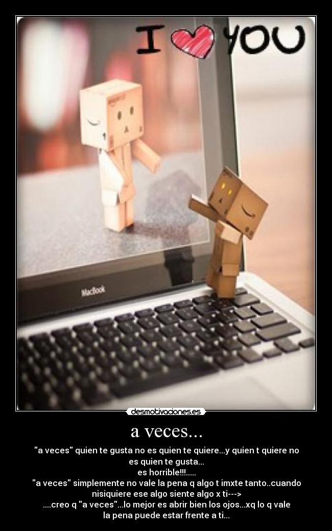 a veces... - 