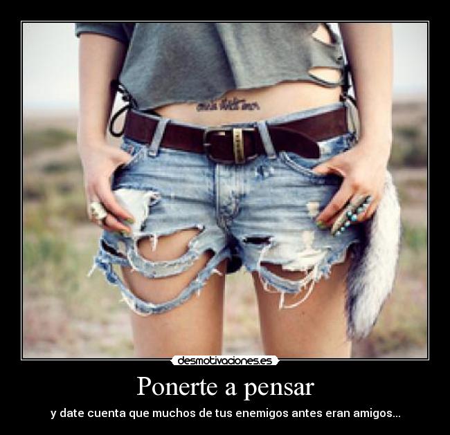 Ponerte a pensar - 