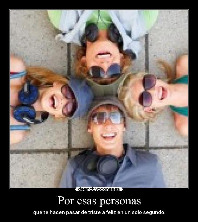 Por esas personas - 