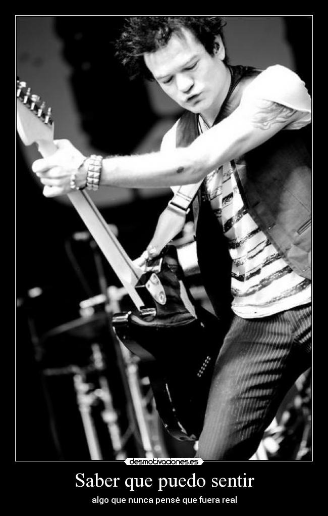 Saber que puedo sentir -