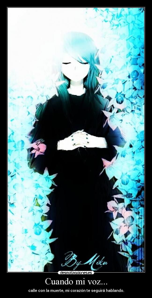 Cuando mi voz... - 