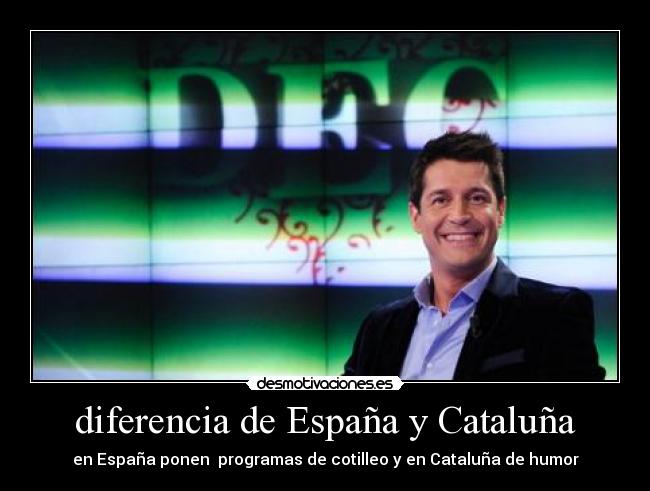 diferencia de España y Cataluña -