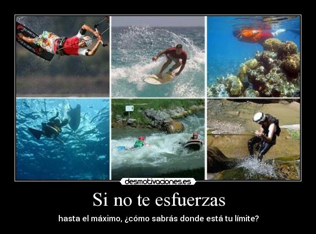 Si no te esfuerzas - 