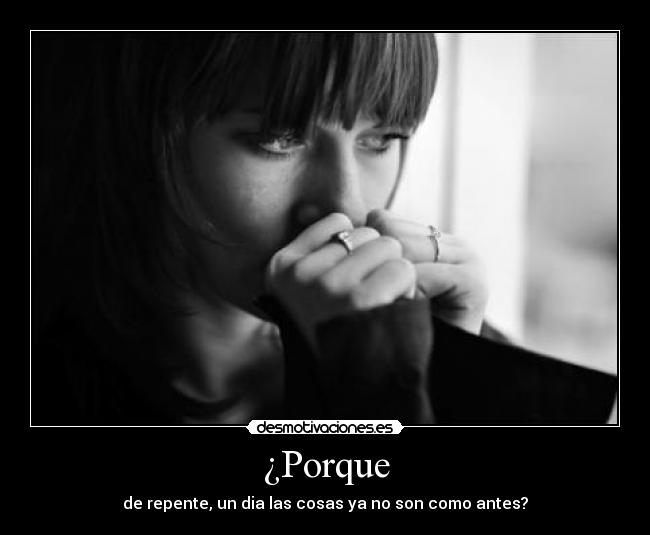¿Porque - 