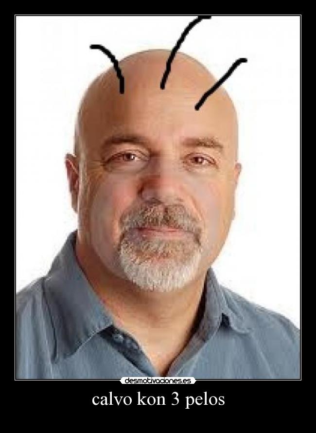 calvo kon 3 pelos - 