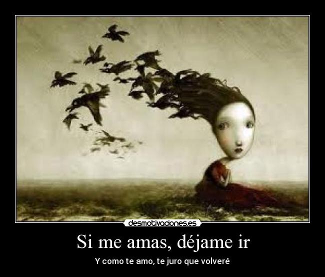 Si me amas, déjame ir -