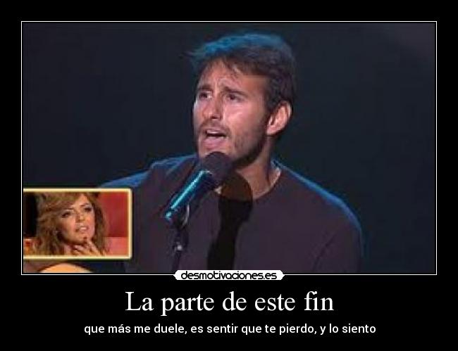 La parte de este fin - 