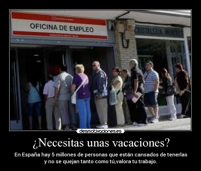 ¿Necesitas unas vacaciones? -
