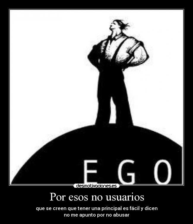 Por esos no usuarios - 