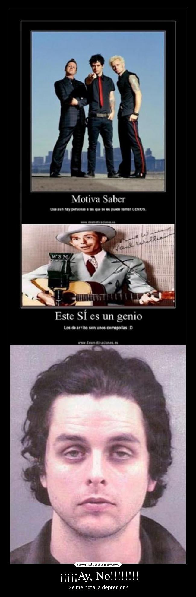 ¡¡¡¡¡Ay, No!!!!!!!! - Se me nota la depresión?