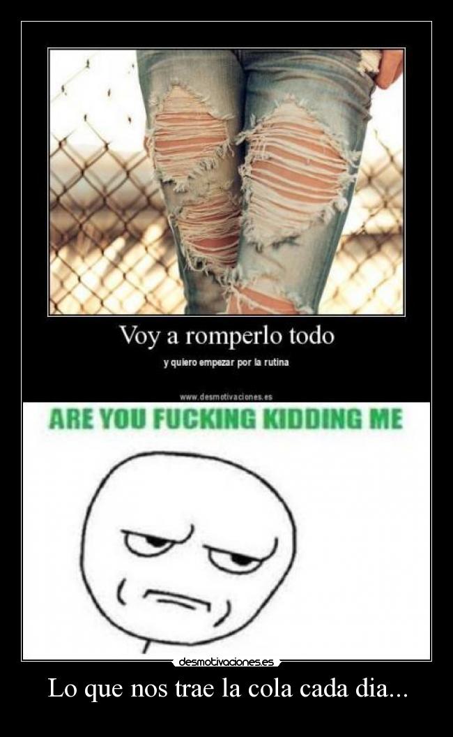 Lo que nos trae la cola cada dia... - 