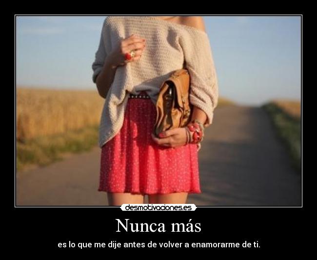 Nunca más -
