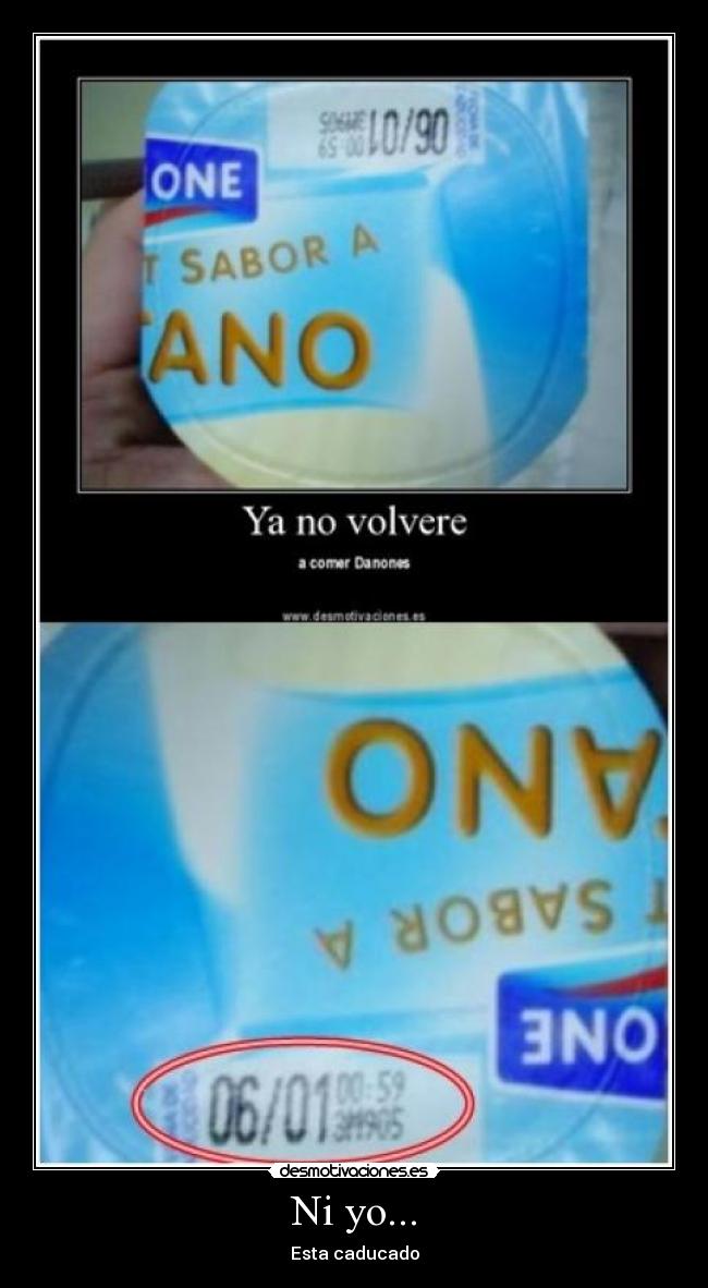 carteles yogourt con sabor ano caducado desmotivaciones