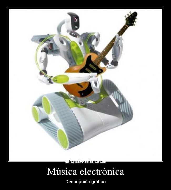 Música electrónica - Descripción gráfica