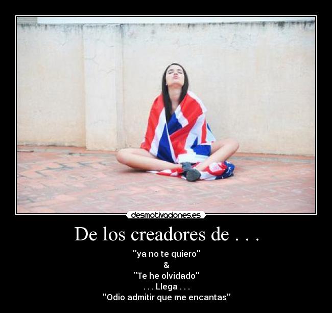 De los creadores de . . . -