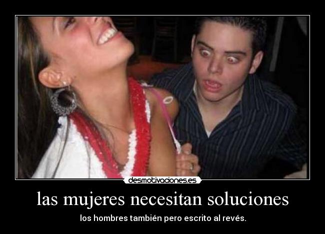 las mujeres necesitan soluciones -
