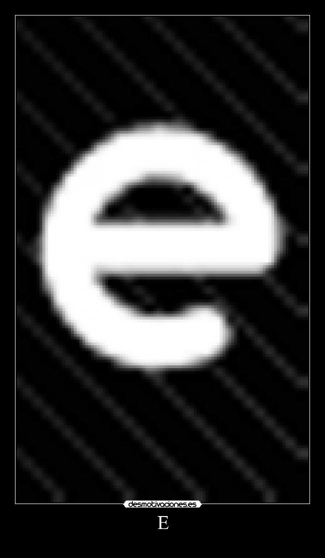 E - 