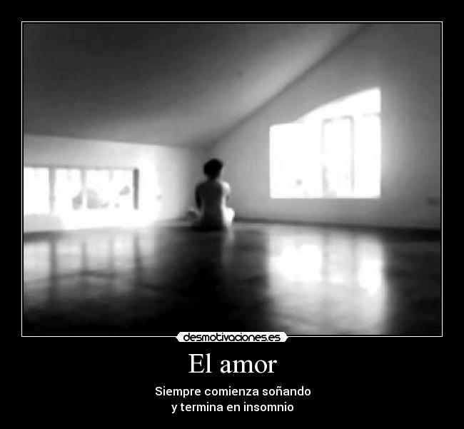 El amor -
